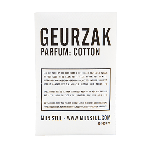 Geurzak Mijn Stijl Cotton