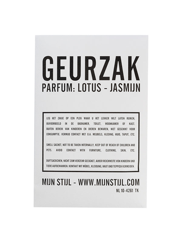 Geurzak Mijn Stijl Lotus - Jasmijn