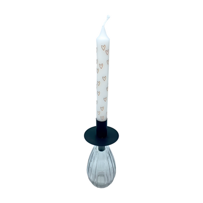 Clayre & Eef Glas Glazen Vaasje
